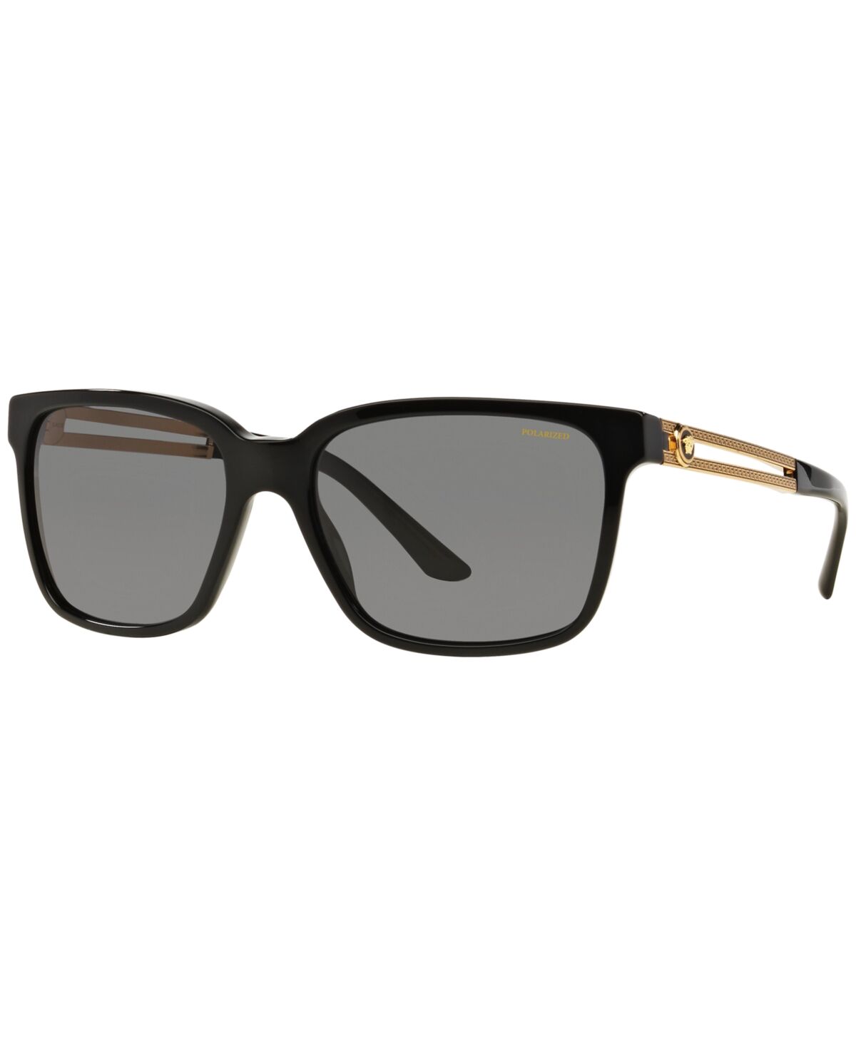 Versace Polarized Sunglasses , VE4307 - BLACK/GREY POLAR