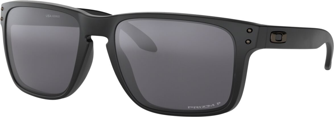 Oakley Polarized Prizm Sunglasses, OO9417 Holbrook Xl - BLACK MATTE / BLACK MIRROR POLAR