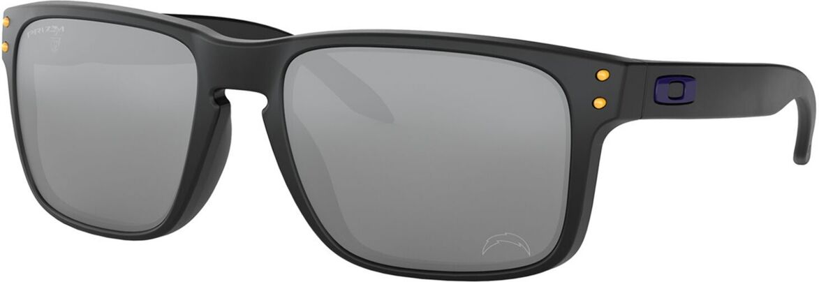 Oakley Nfl Collection Sunglasses, Los Angeles Chargers OO9102 55 Holbrook - LAC MATTE BLACK/PRIZM BLACK