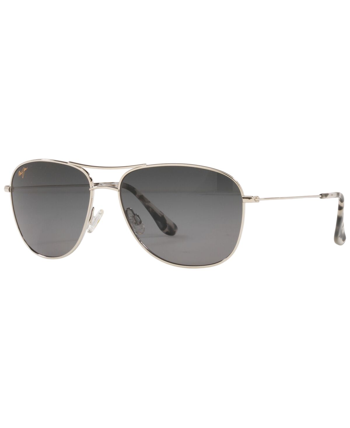 Maui Jim Polarized Cliffhouse Sunglasses, MJ000360 - Silver/Grey