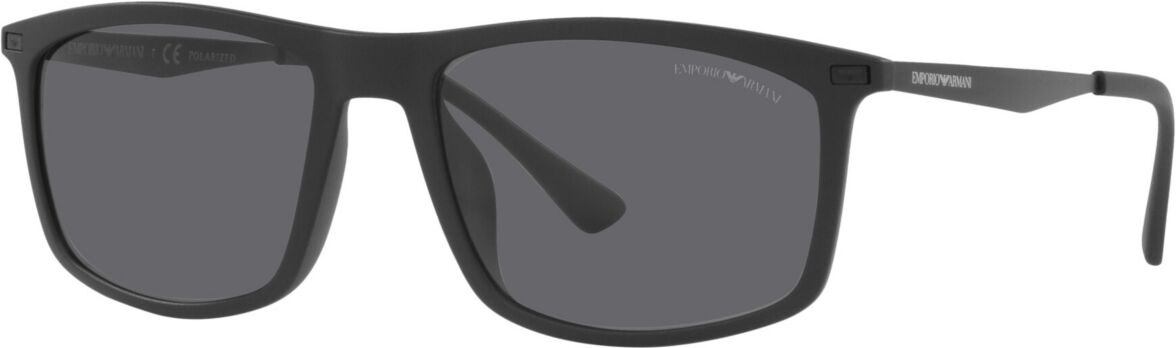 Emporio Armani s Polarized Sunglasses, EA4171U 57 - Matte Black