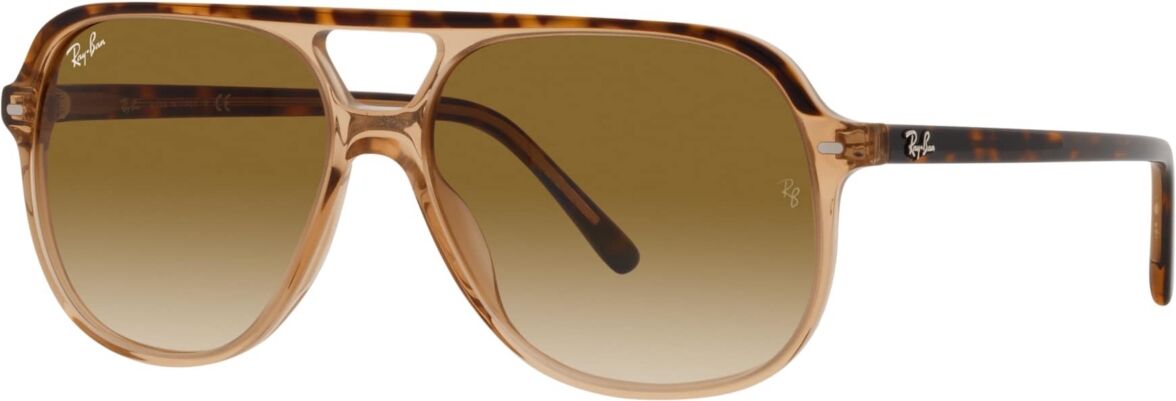 Ray-Ban Unisex Sunglasses, RB2198 Bill - Havana on Transparent Brown