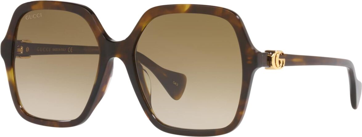 Gucci Women's GG1072SA 56 Sunglasses, GC00184056-x - Brown