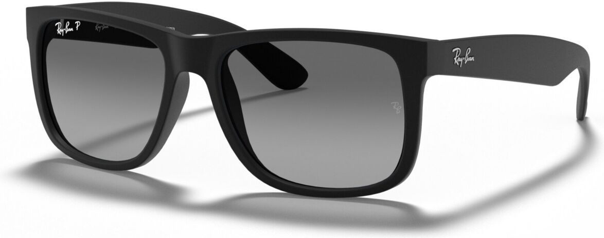 Ray-Ban Polarized Sunglasses, RB4165 Justin Gradient - BLACK/GREY GRADIENT POLAR