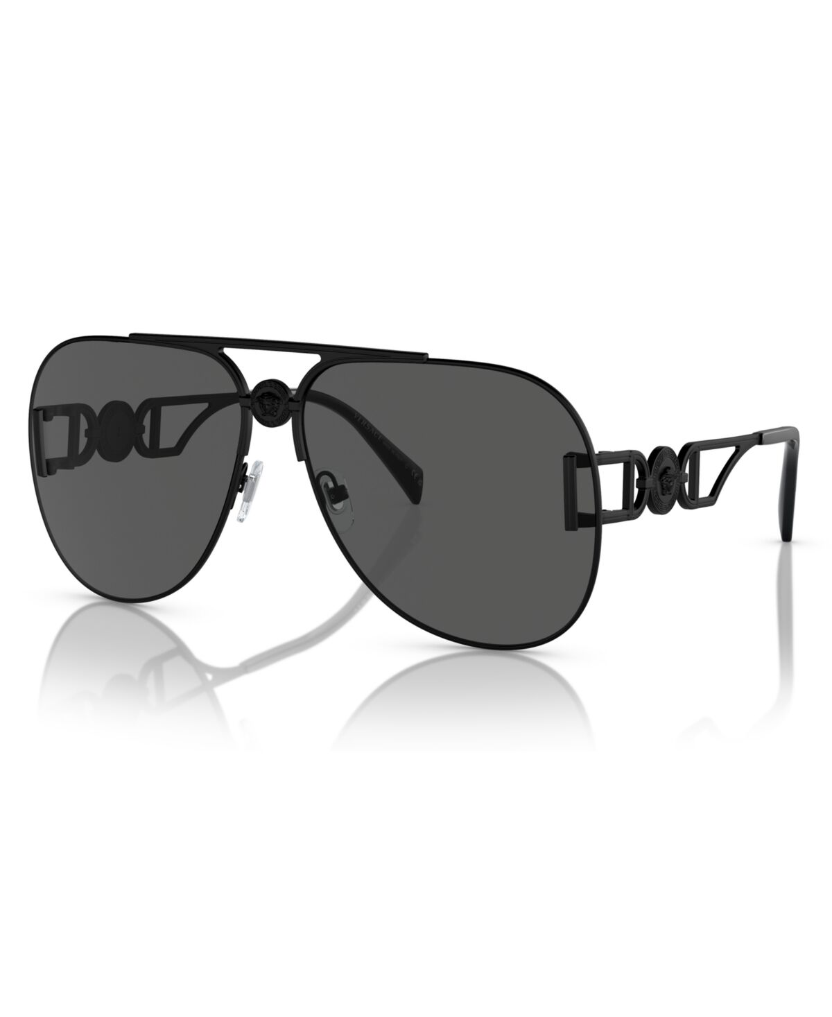 Versace Unisex Sunglasses, Mirror VE2255 - Matte Black