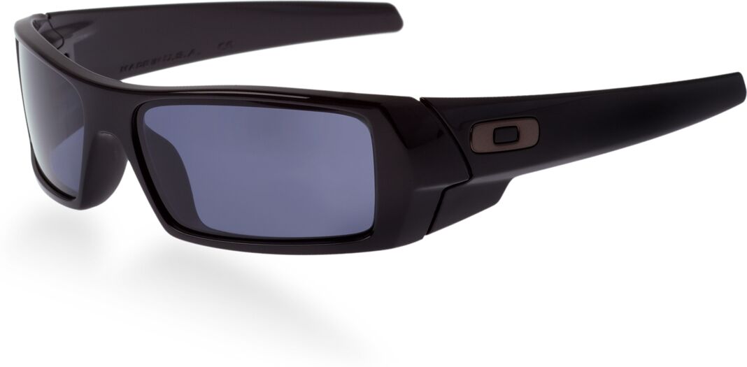 Oakley Gascan Sunglasses, OO9014 - Black Shiny/Grey