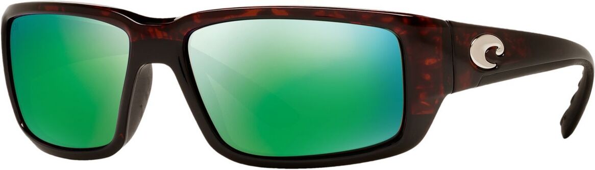 Costa Del Mar Men's Polarized Sunglasses, Fantail - TORTOISE/ GREEN MIRROR