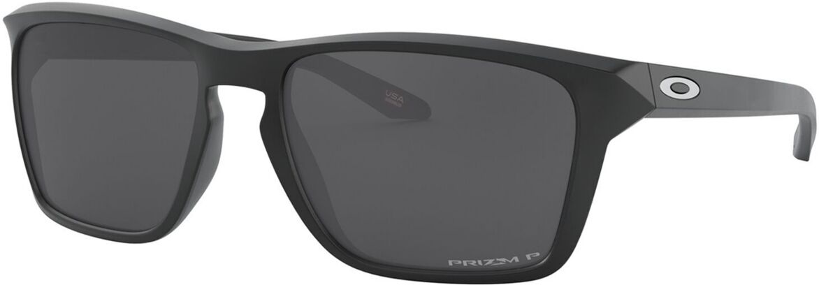 Oakley Polarized Sunglasses, OO9448 57 Sylas - MATTE BLACK/PRIZM BLACK POLARIZED