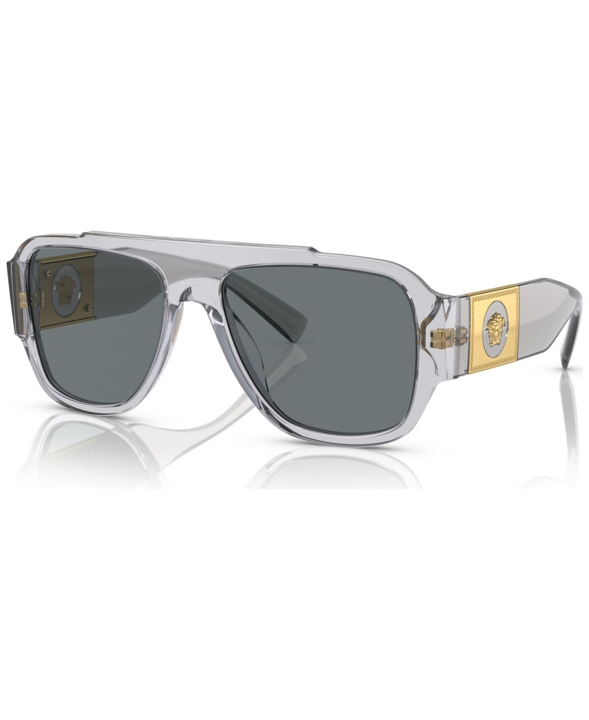 Versace Men's Sunglasses, VE4436U - Transparent Gray