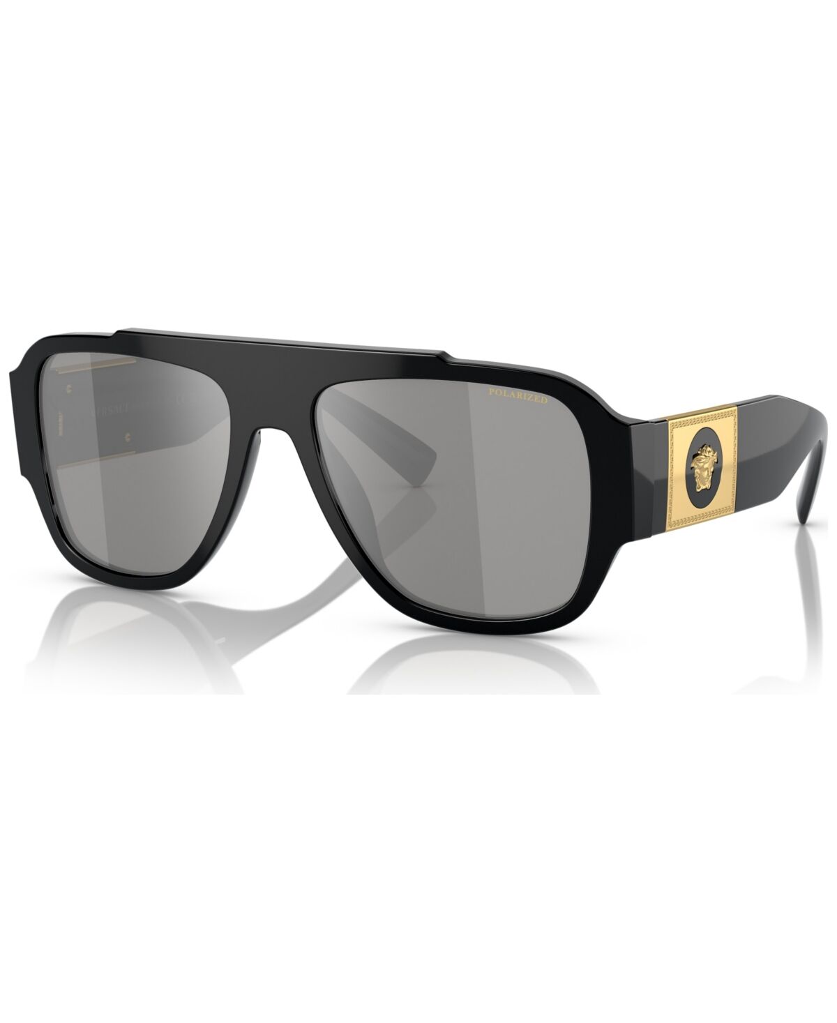Versace Men's Polarized Sunglasses, VE4436U - Black