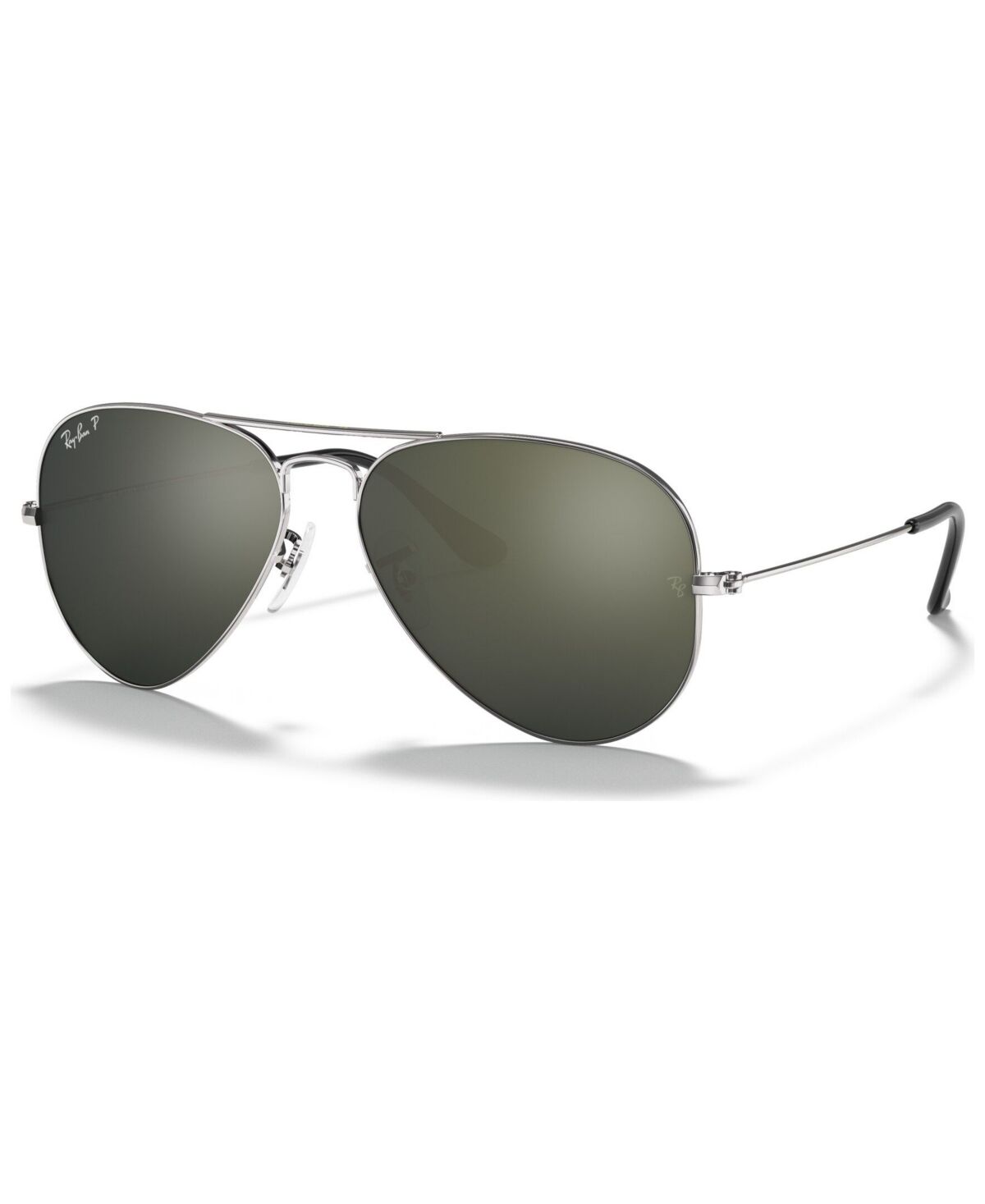 Ray-Ban Polarized Sunglasses, RB3025 Aviator Mirror - SILVER/SILVER MIRROR POLAR