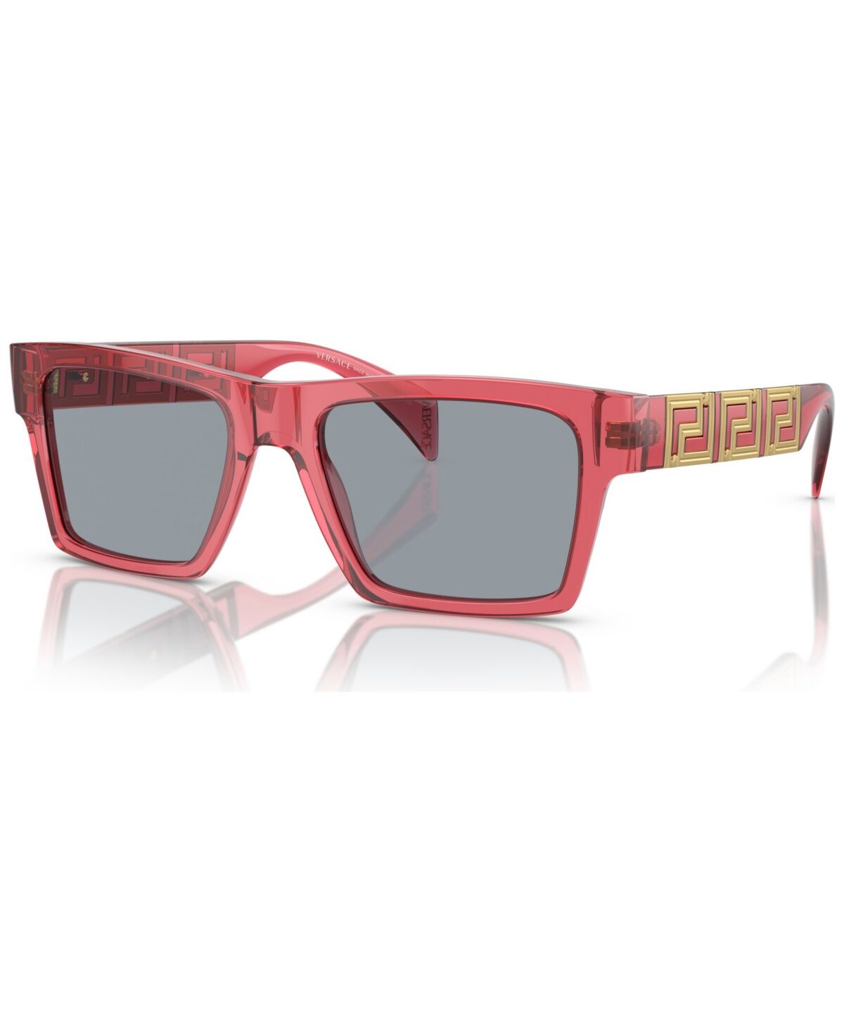 Versace Men's Sunglasses, VE4445 - Transparent Red