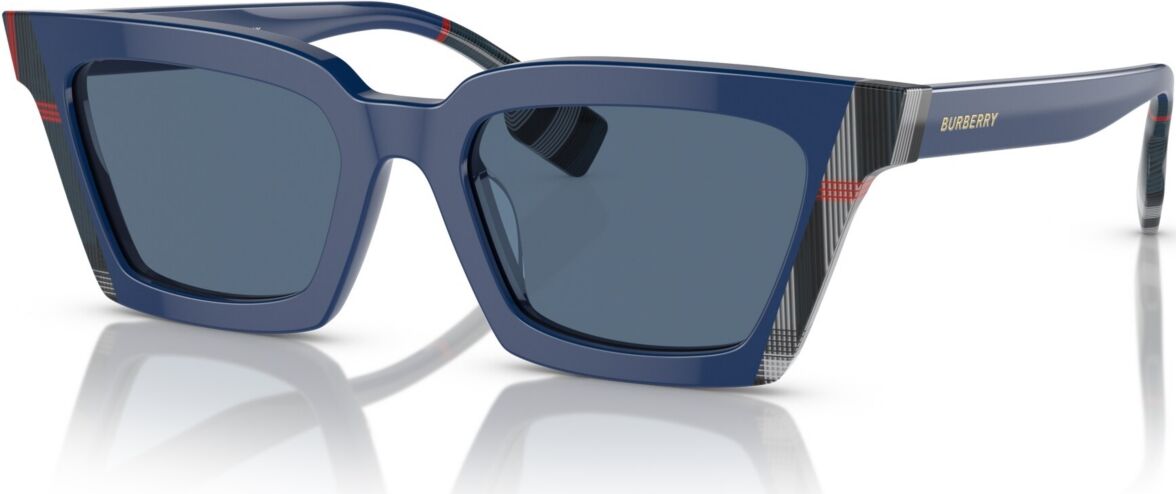 Burberry Women's Sunglasses, Briar - Blue, Navy Check