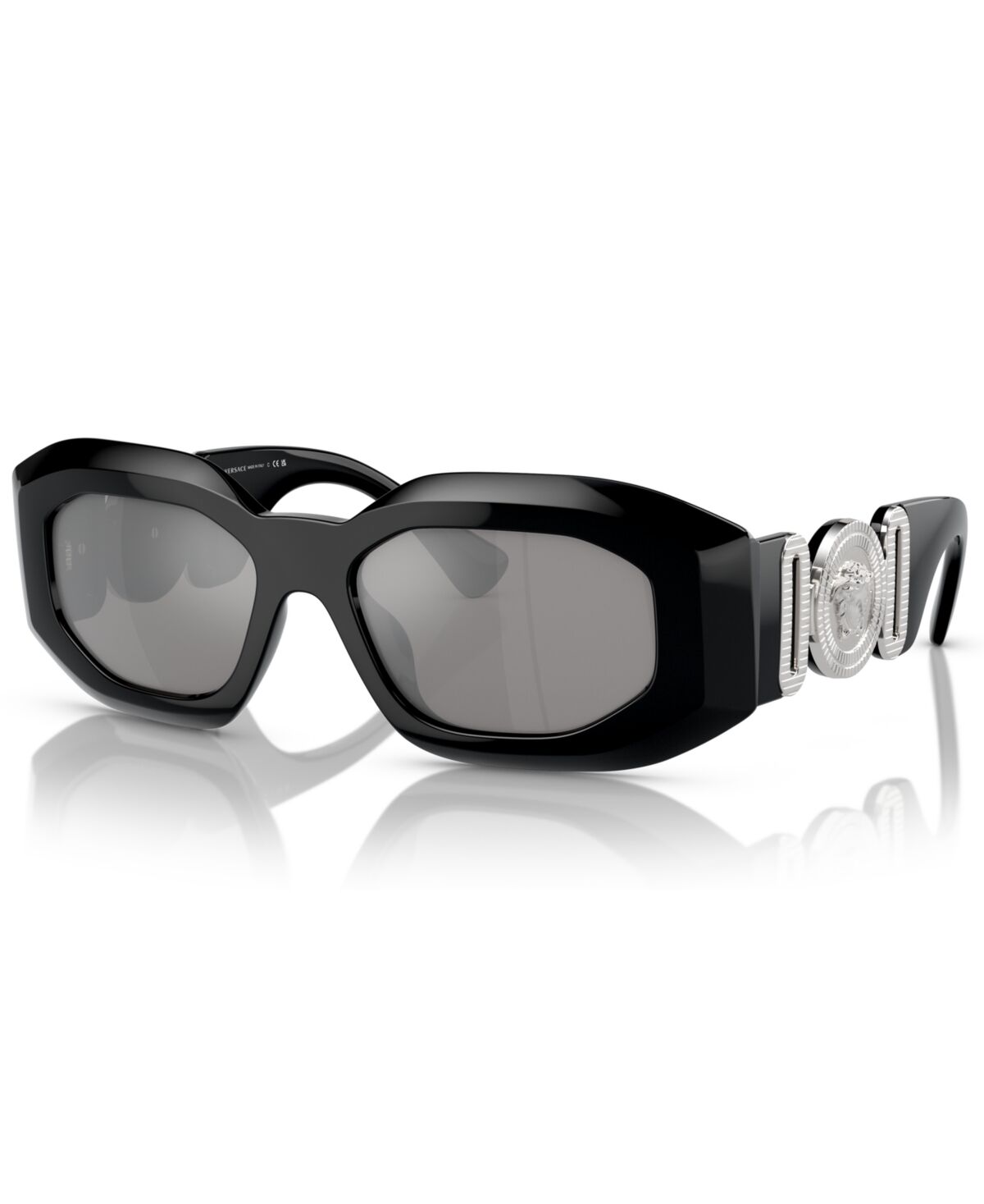 Versace Unisex Sunglasses, VE4425U - Black/Mirrored