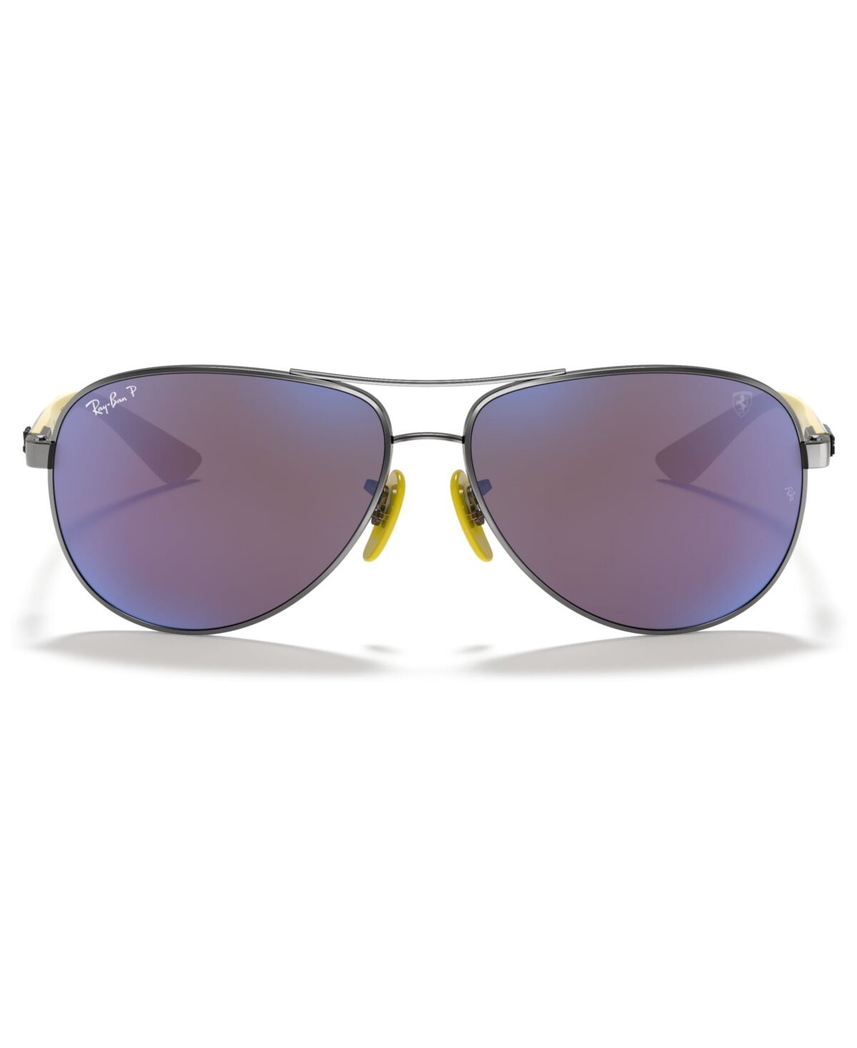Ray-Ban Men's Polarized Sunglasses, RB8313M Scuderia Ferrari Collection 61 - GUNMETAL