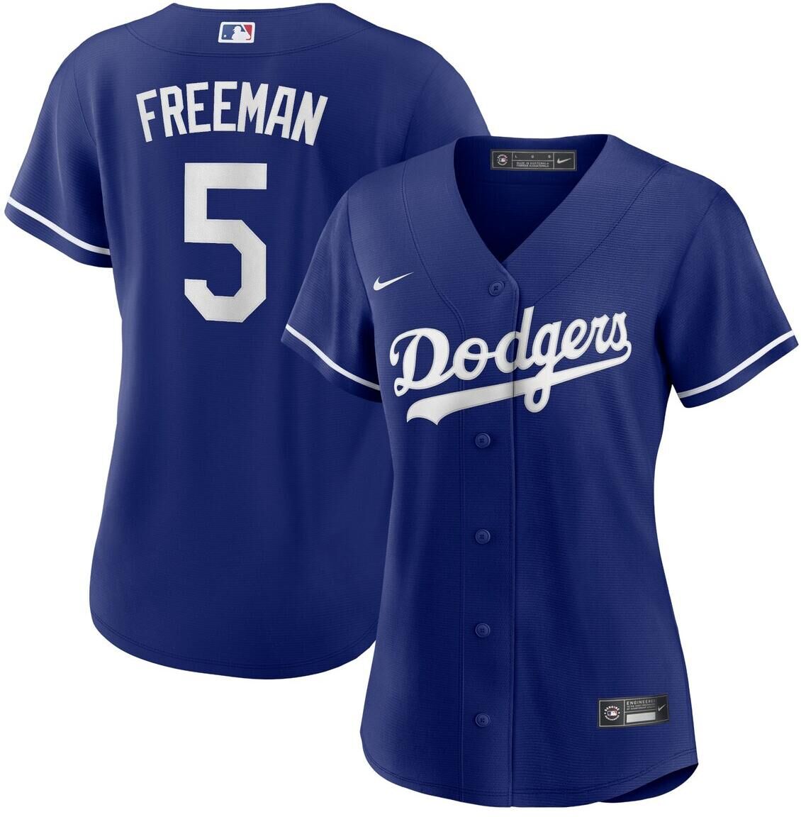 Nike Women's Nike Freddie Freeman Royal Los Angeles Dodgers Alternate Replica Player Jersey - Royal