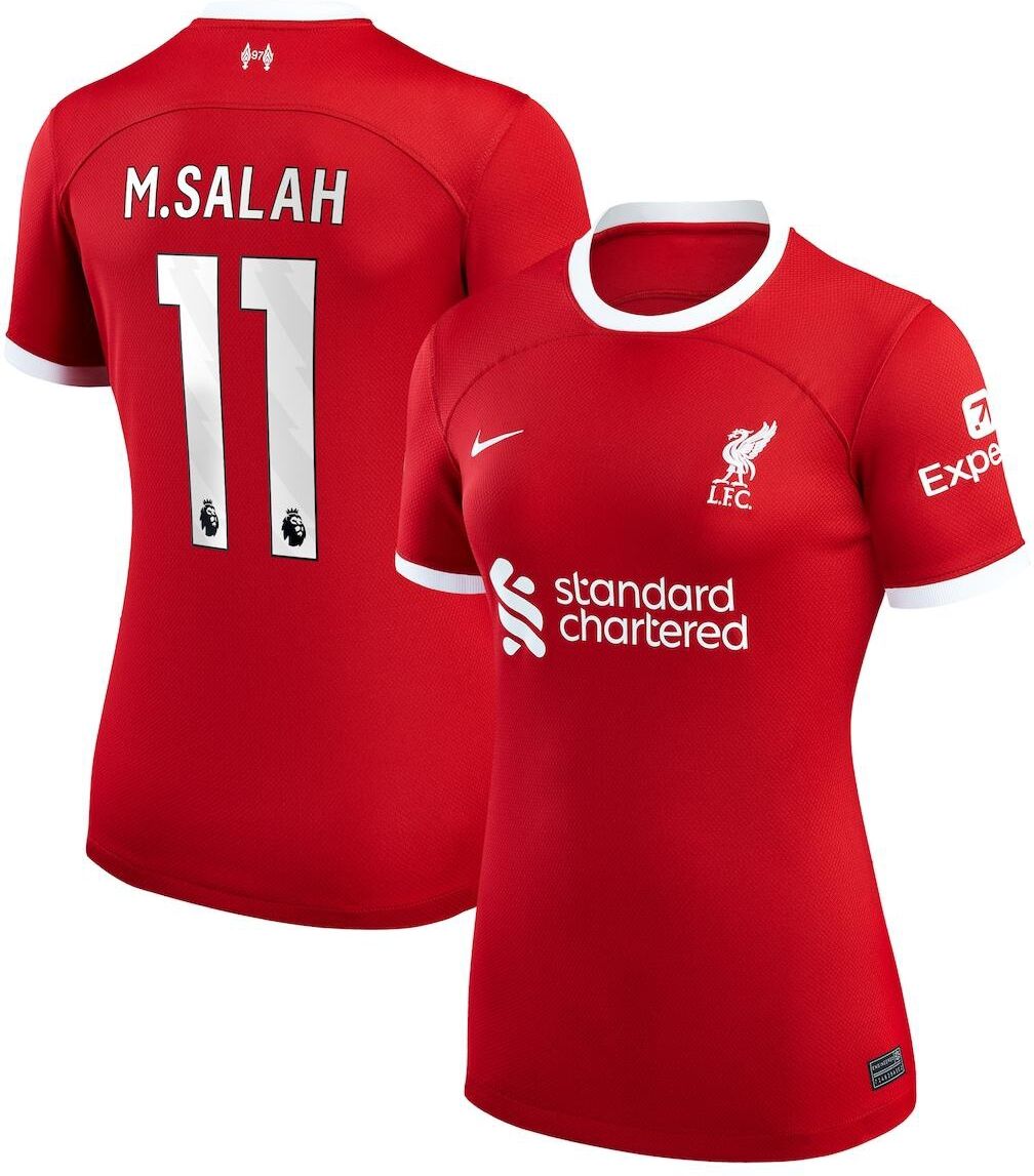 Nike Women's Nike Mohamed Salah Red Liverpool 2023/24 Home Replica Player Jersey - Red