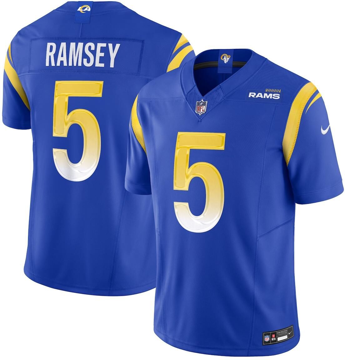 Nike Men's Nike Jalen Ramsey Royal Los Angeles Rams Vapor F.u.s.e. Limited Jersey - Royal