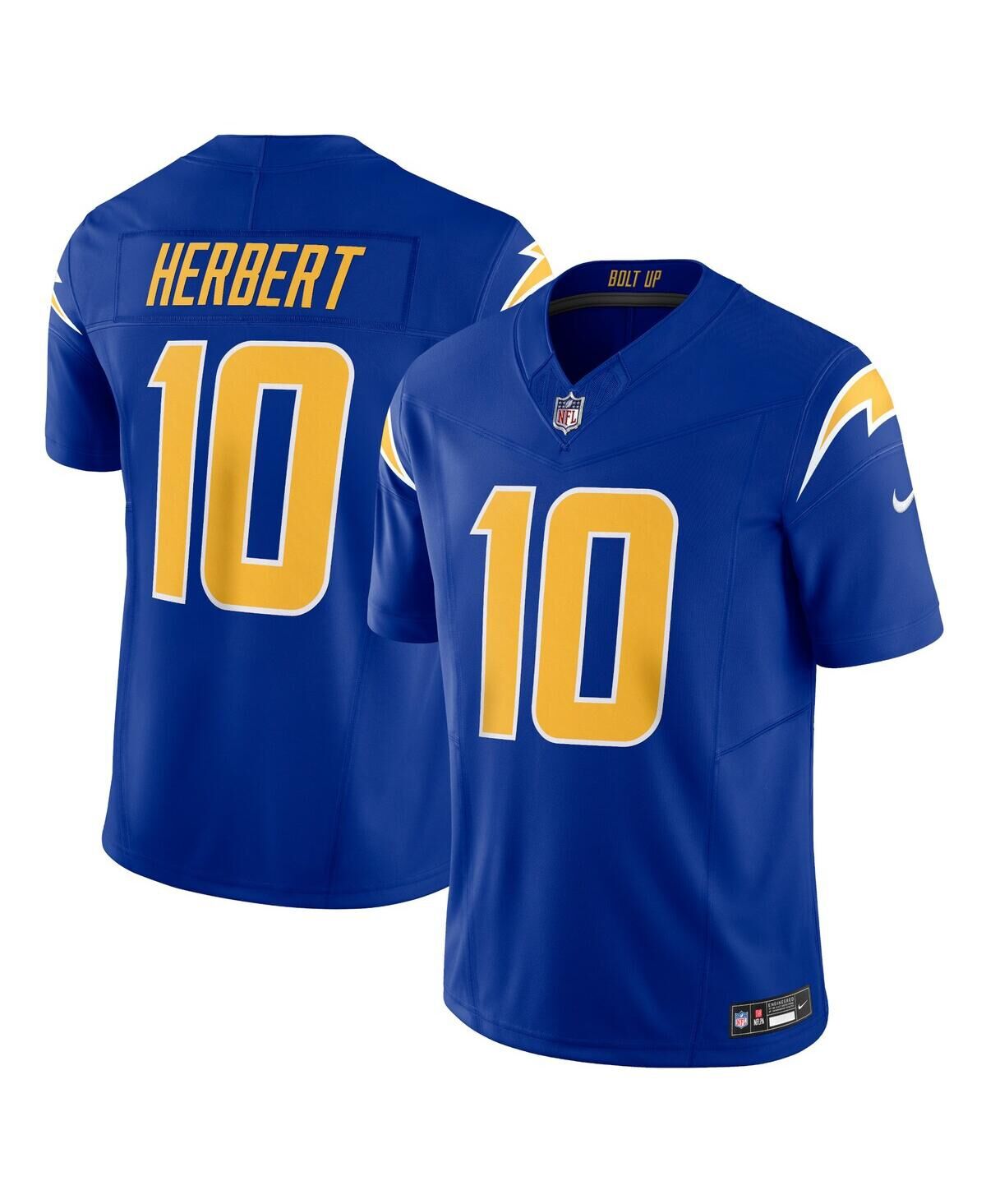 Nike Men's Nike Justin Herbert Royal Los Angeles Chargers Vapor F.u.s.e. Limited Jersey - Royal