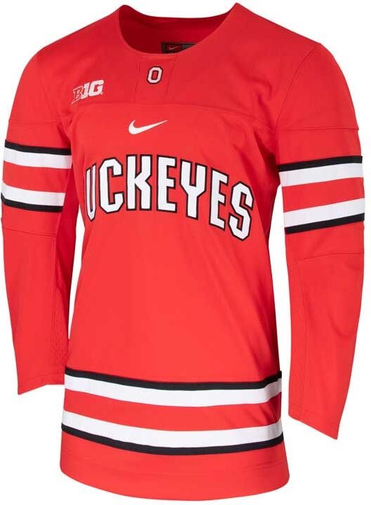 Nike Ohio State Buckeyes Men's Limited Hockey Jersey - Red