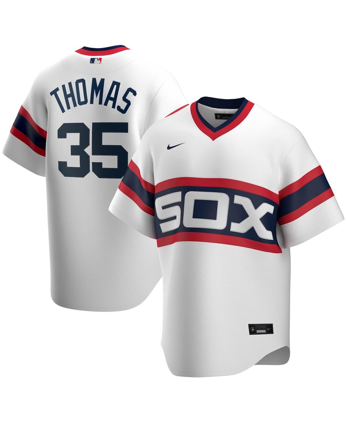 Nike Men's Nike Frank Thomas White Chicago White Sox Home Cooperstown Collection Player Jersey - White
