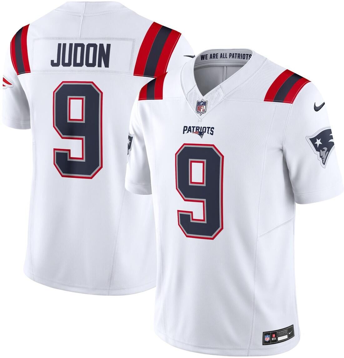 Nike Men's Nike Matthew Judon White New England Patriots Vapor F.u.s.e. Limited Jersey - White