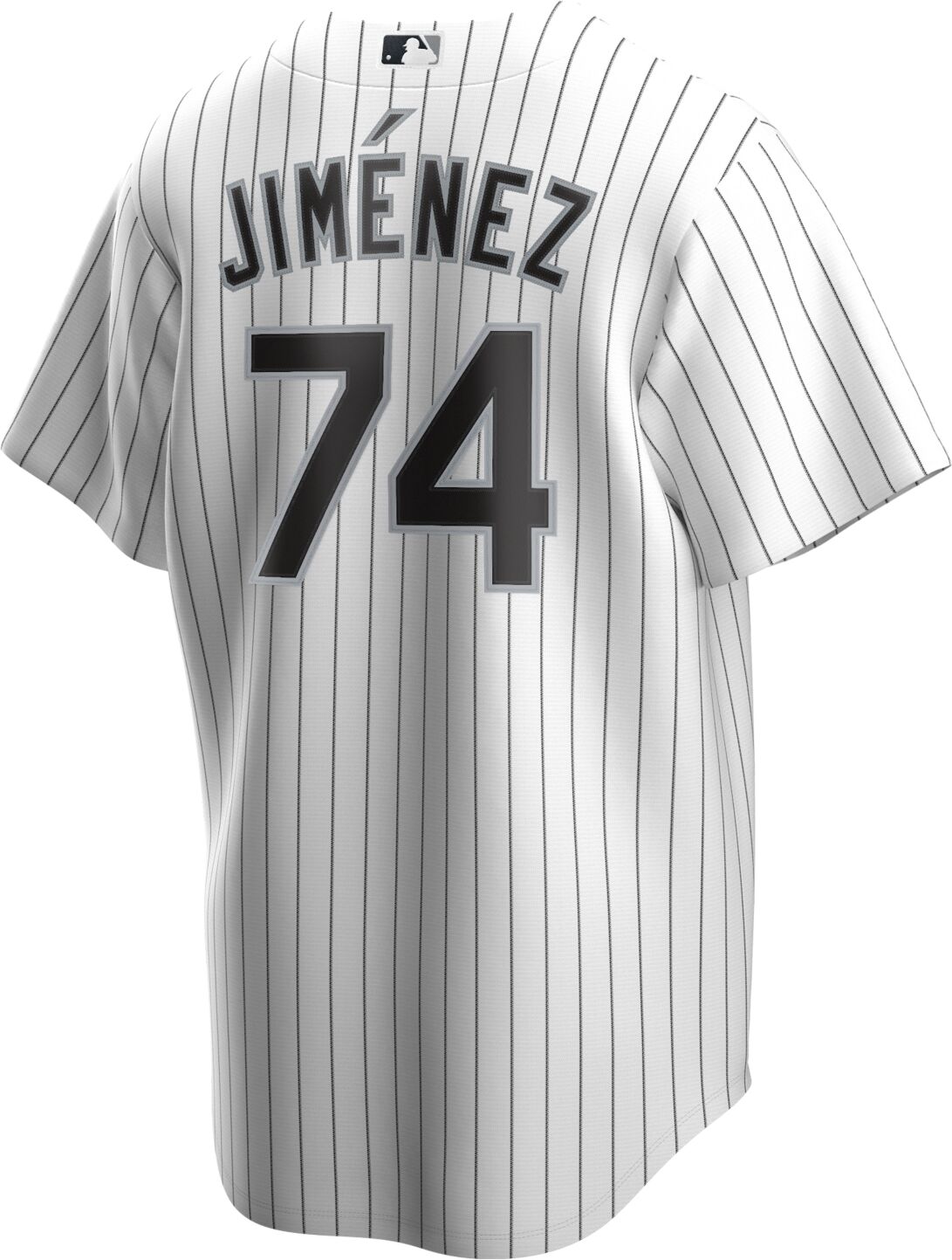 Nike Men's Eloy Jimenez Chicago White Sox Official Player Replica Jersey - White/Black