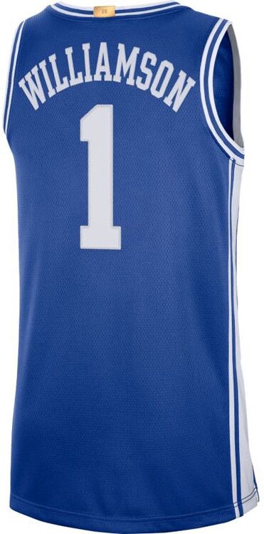 Nike Men's Duke Blue Devils Limited Basketball Player Jersey - Zion Williamson - RoyalBlue