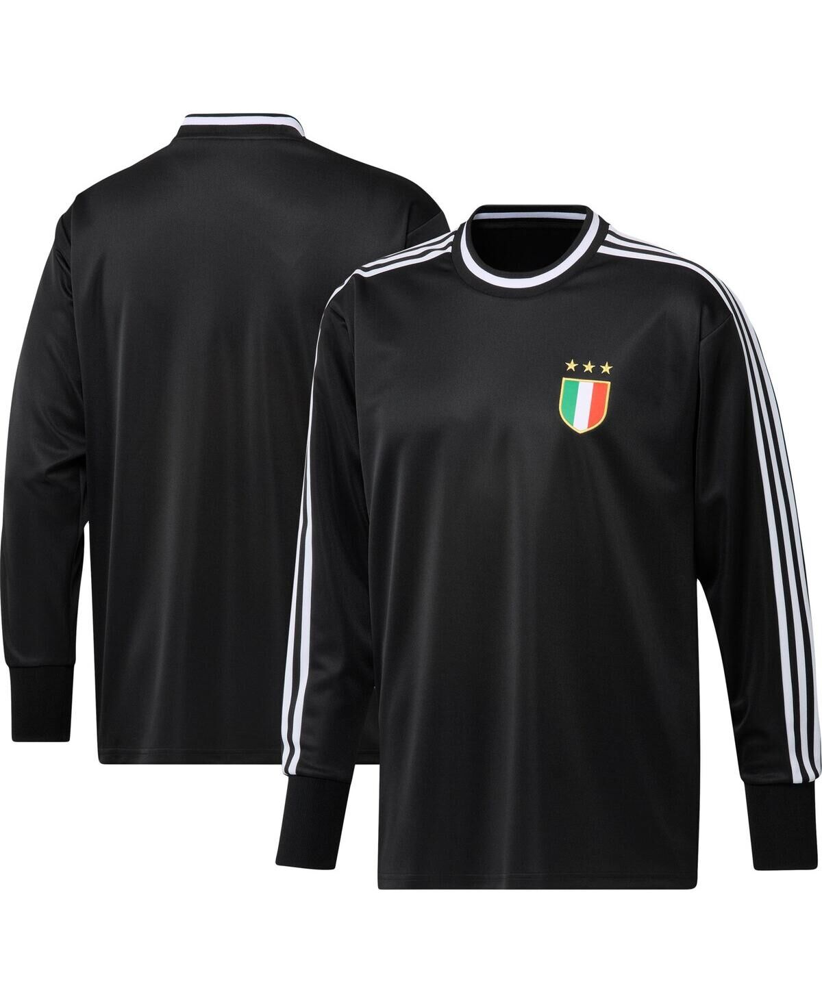 Adidas Men's adidas Black Juventus Authentic Football Icon Goalkeeper Jersey - Black