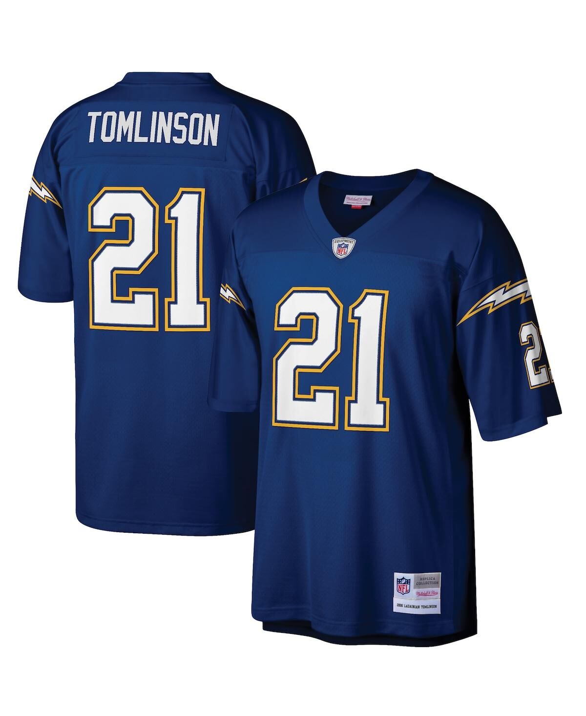 Mitchell & Ness Men's Mitchell & Ness LaDainian Tomlinson Navy San Diego Chargers Retired Player Legacy Replica Jersey - Navy