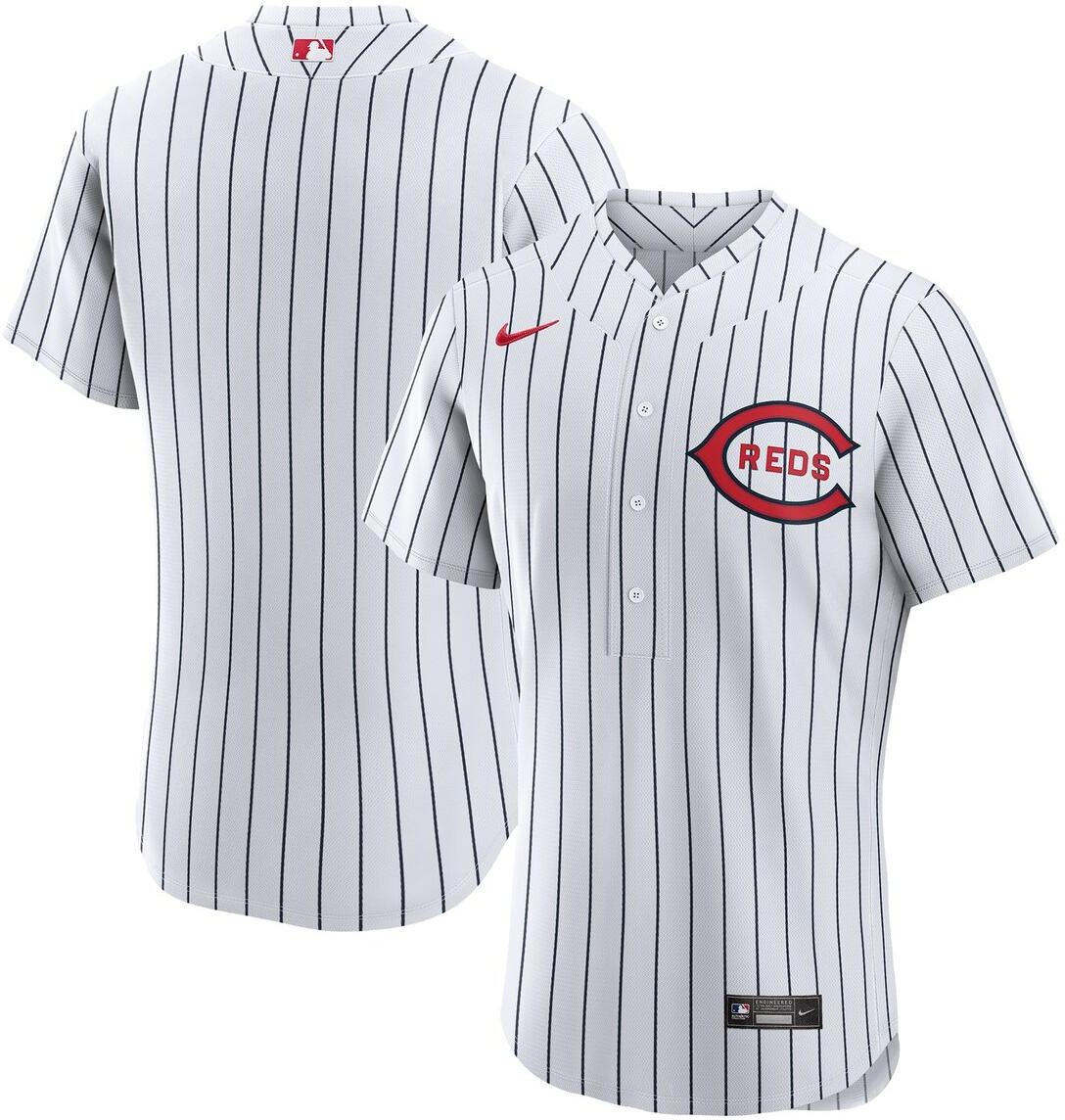 Nike Men's Nike White Cincinnati Reds 2022 Mlb at Field of Dreams Game Authentic Team Jersey - White