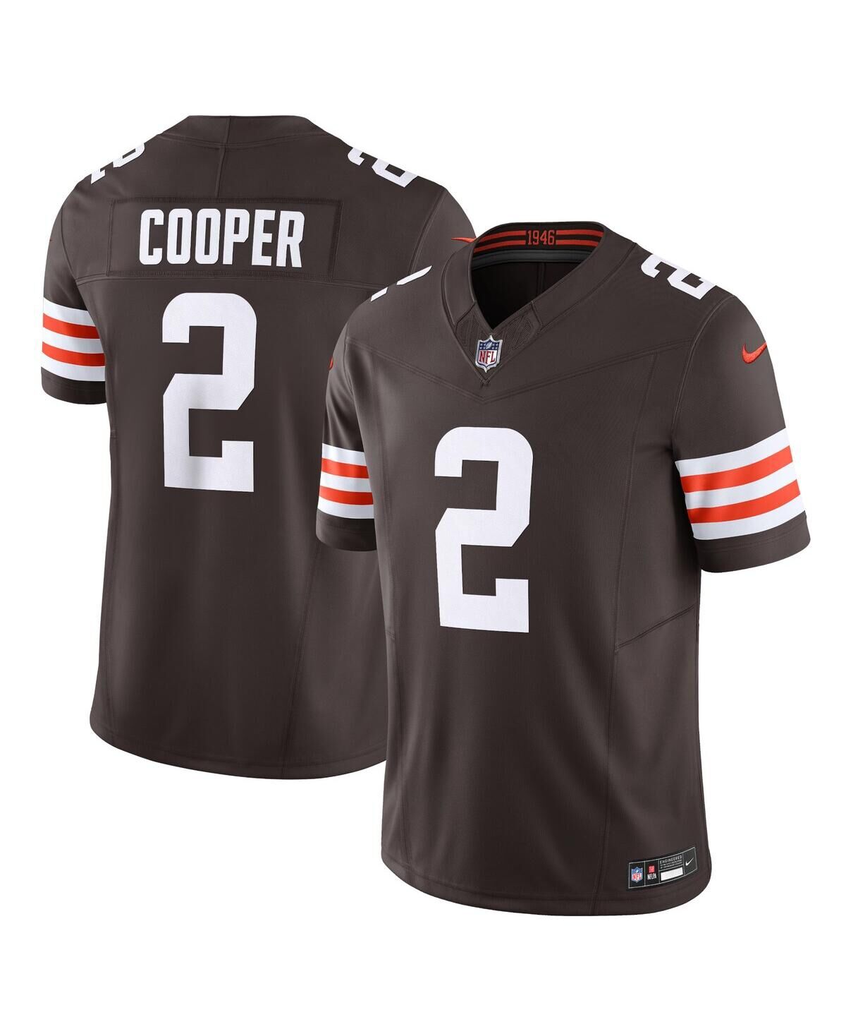 Nike Men's Nike Amari Cooper Brown Cleveland Browns Vapor F.u.s.e. Limited Jersey - Brown