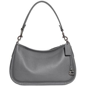 Coach Soft Pebble Leather Cary Convertible Crossbody - Grey Blue