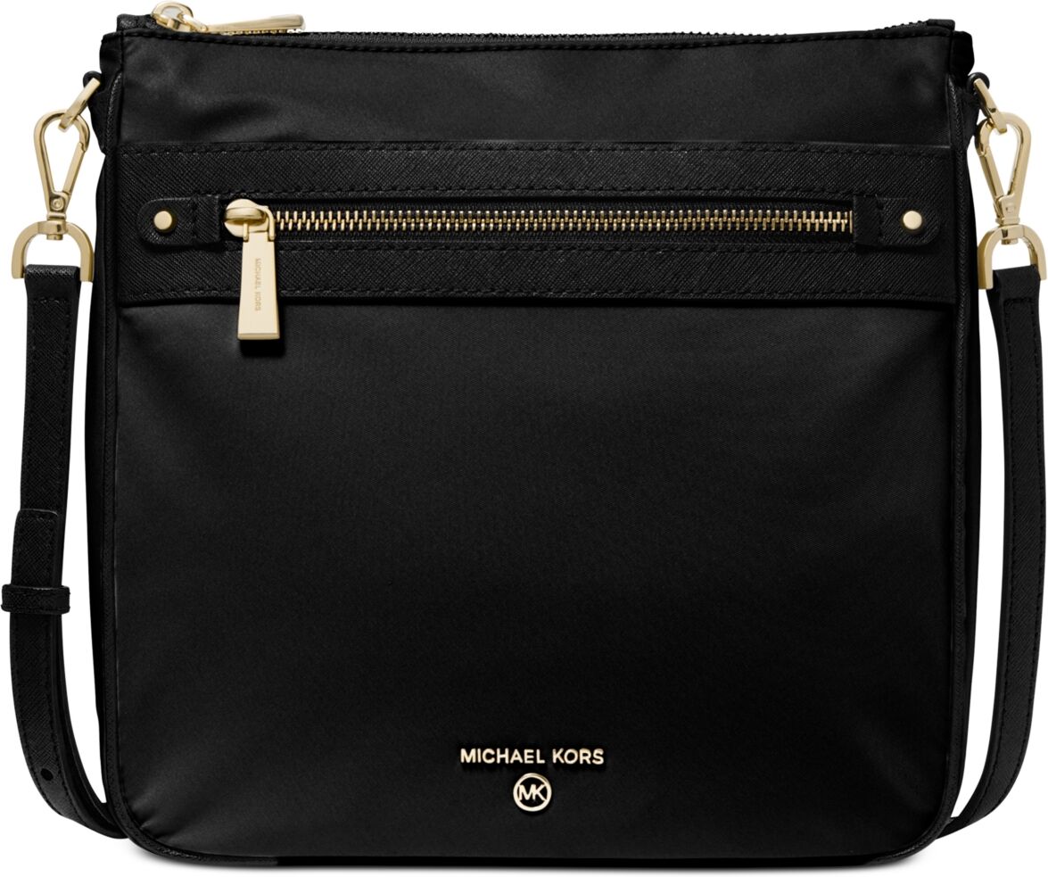 Michael Kors Michael Michael Kors Jet Set Charm North South Crossbody - Black/Gold