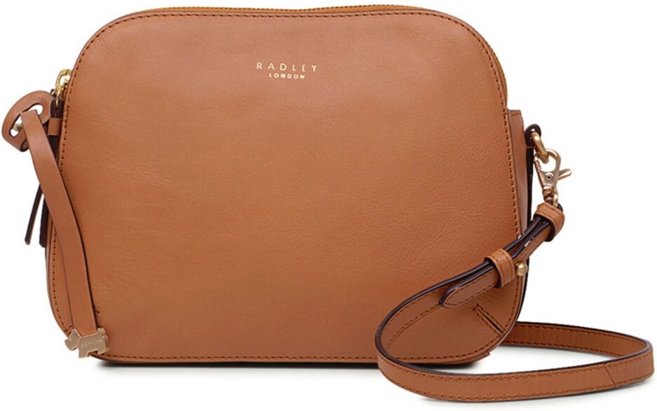 Radley London Women's Dukes Place Medium Leather Ziptop Crossbody Bag - Dark Butter