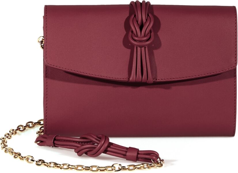 Esin Akan Women's Midi Marylebone Clutch Bag - Red