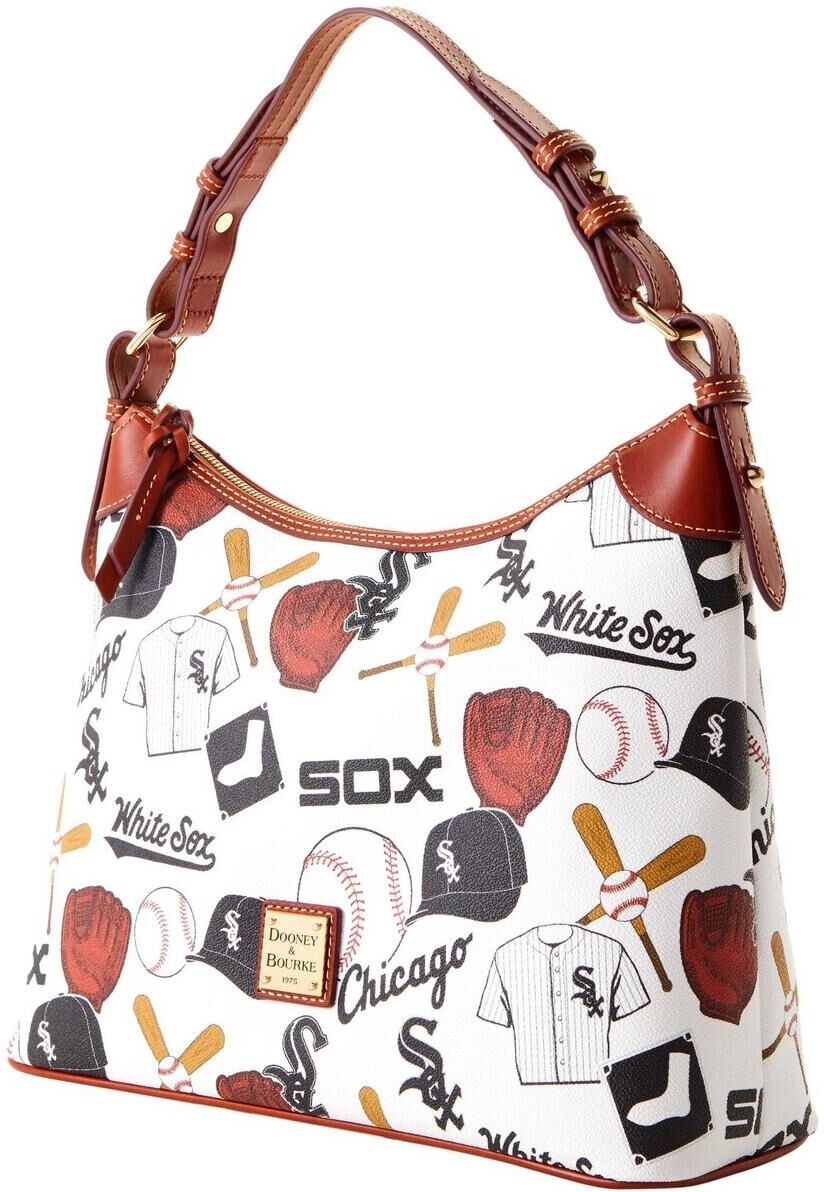 Dooney & Bourke Women's Dooney & Bourke Chicago White Sox Game Day Hobo Bag - White