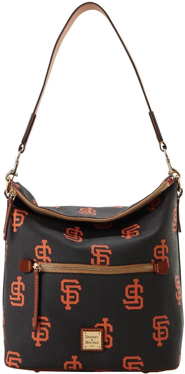 Dooney & Bourke Women's Dooney & Bourke San Francisco Giants Sporty Monogram Large Purse - Black