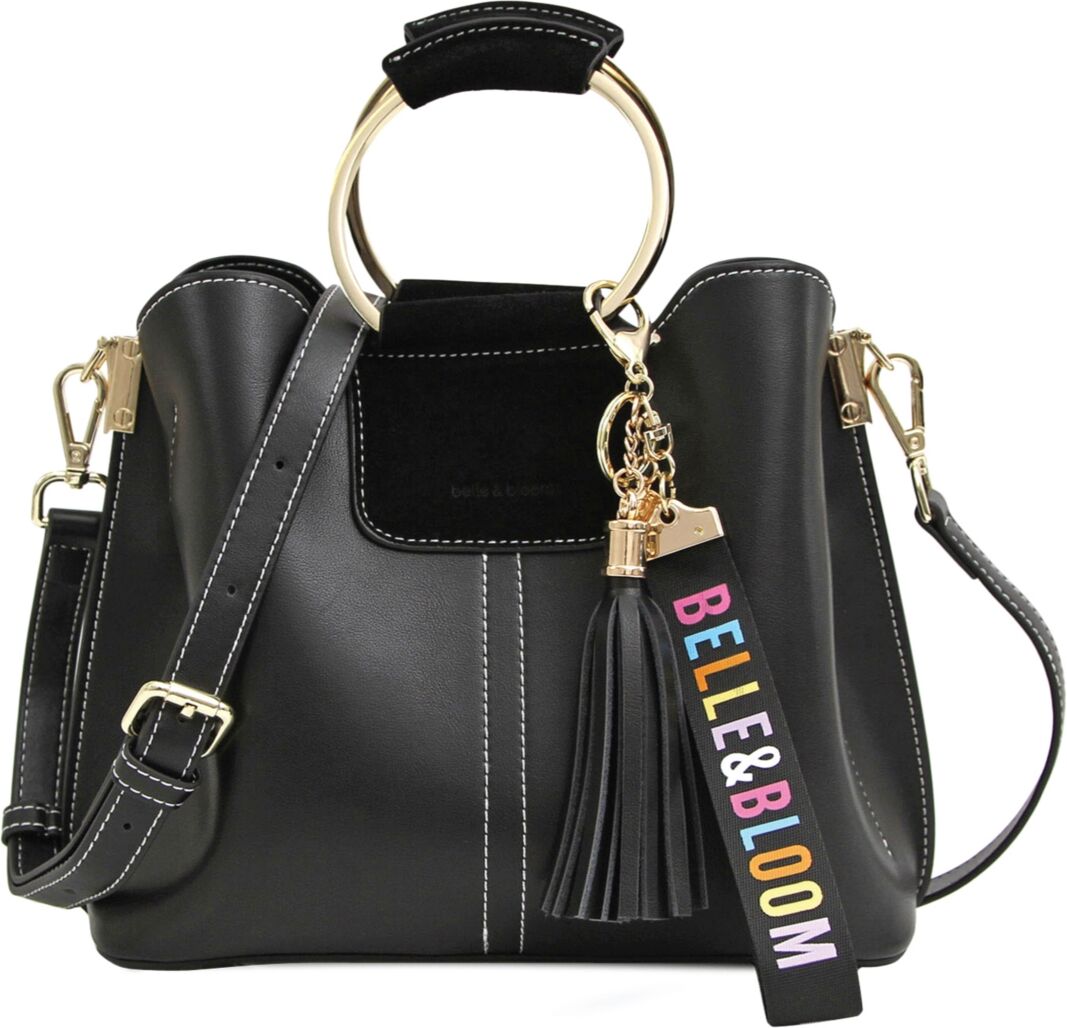 Belle & Bloom Women Twilight Leather Cross Body Bag - Black