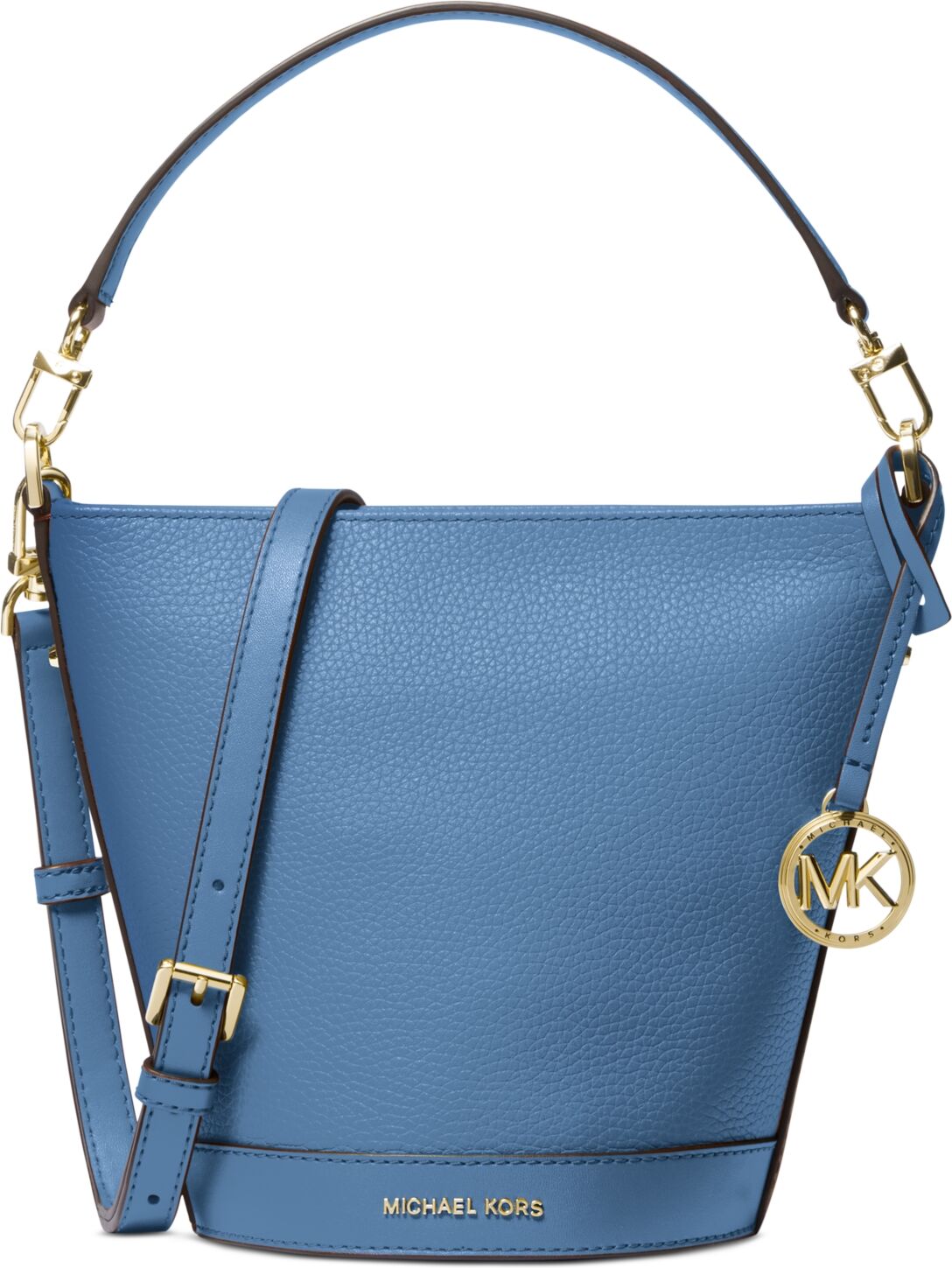 Michael Kors Michael Michael Kors Townsend Small Leather Top-Zip Convertible Bucket Crossbody - French Blue