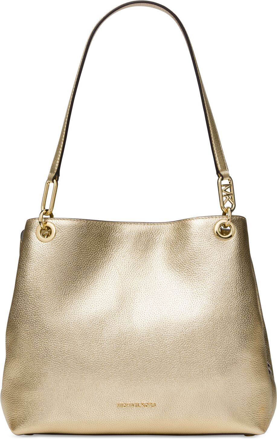 Michael Kors Michael Michael Kors Kensington Large Leather Tote - Pale Gold