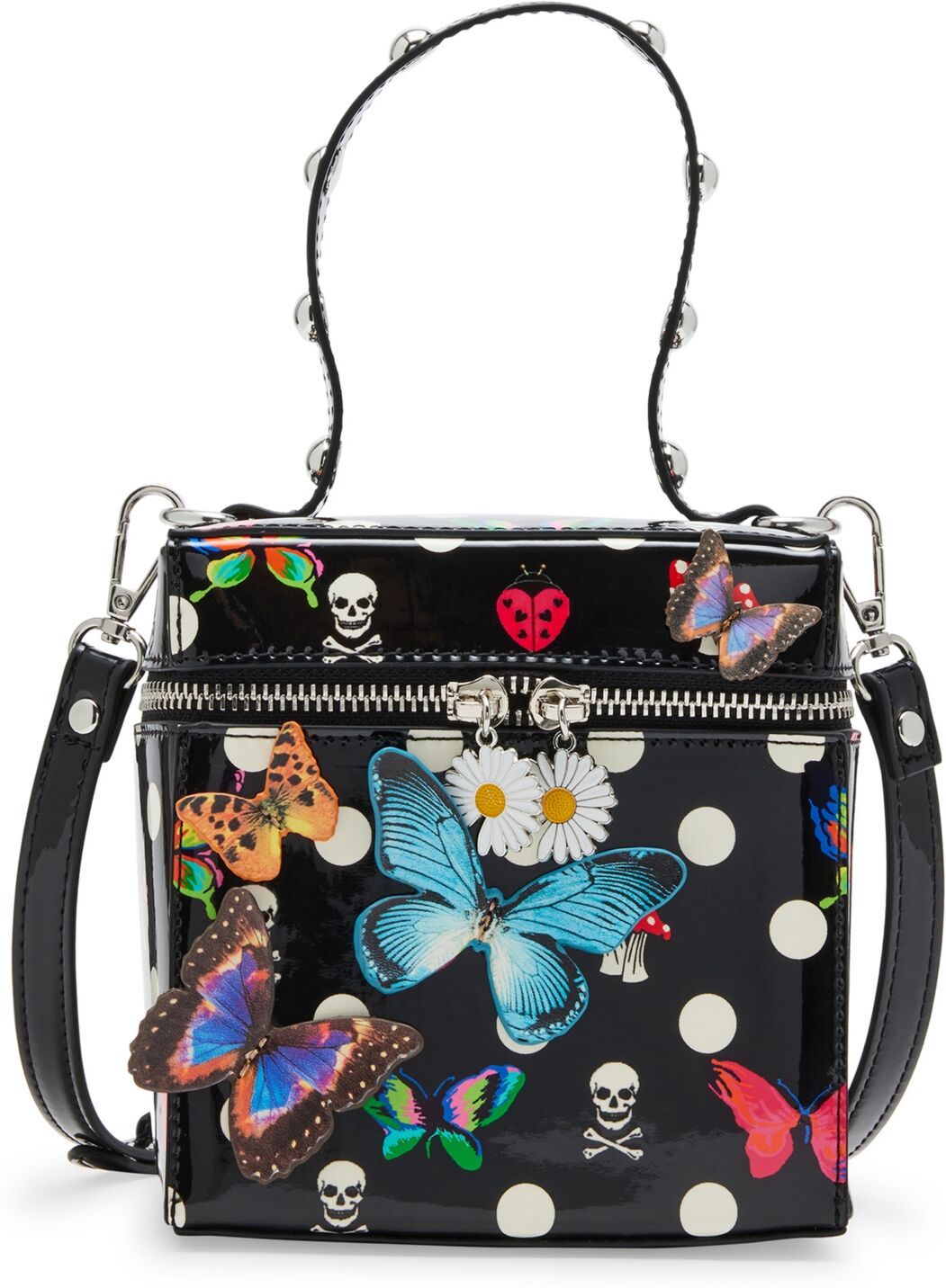 Betsey Johnson Butterfly Box Bag - Polka Dot