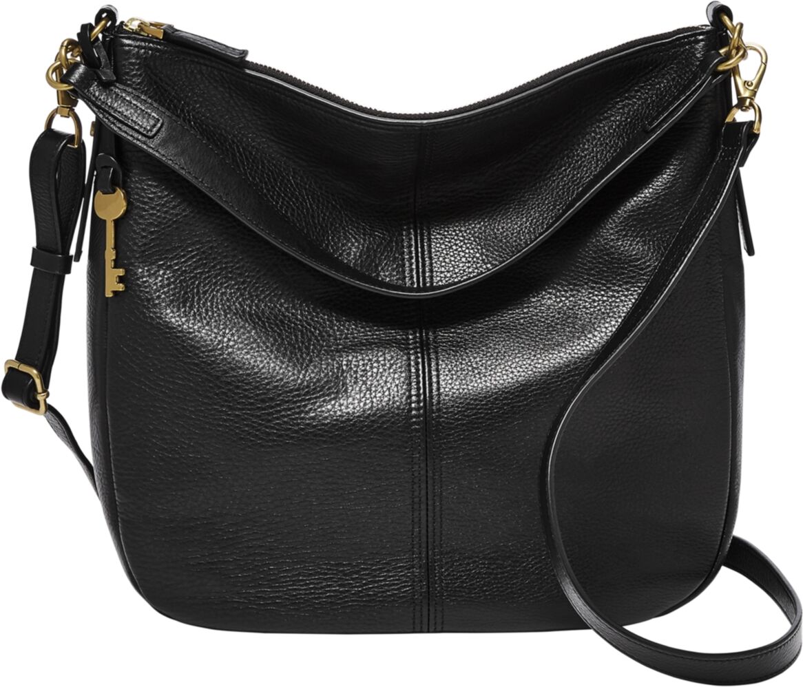 Fossil Women's Jolie Leather Hobo - Black