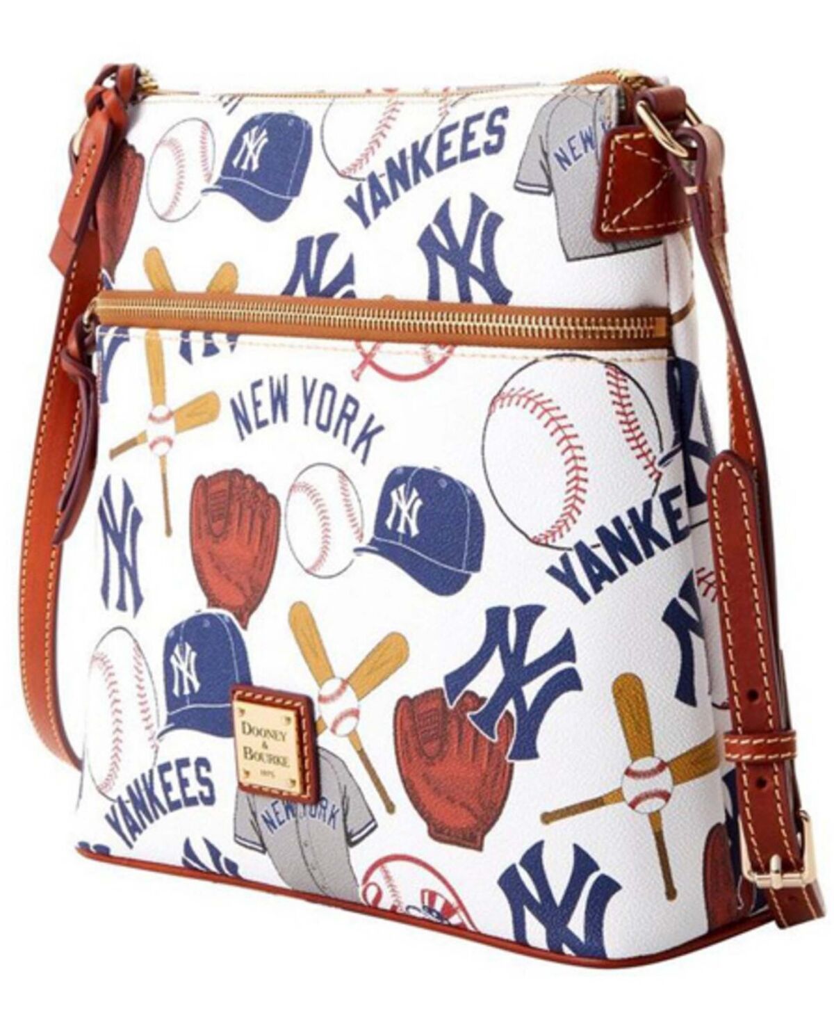 Dooney & Bourke Multi New York Yankees Gameday Crossbody Purse - Multi