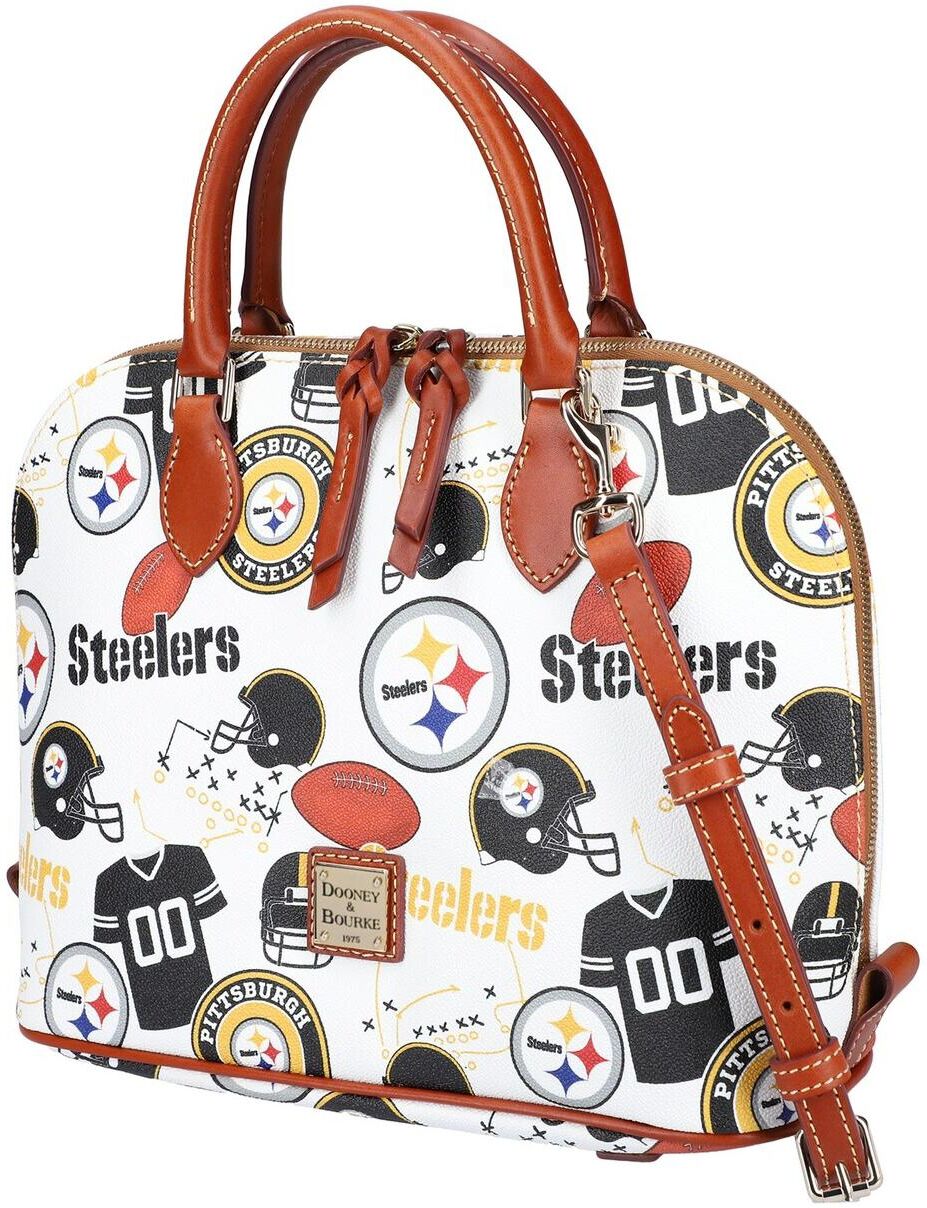 Dooney & Bourke Women's Dooney & Bourke Pittsburgh Steelers Gameday Zip Zip Satchel - Multi