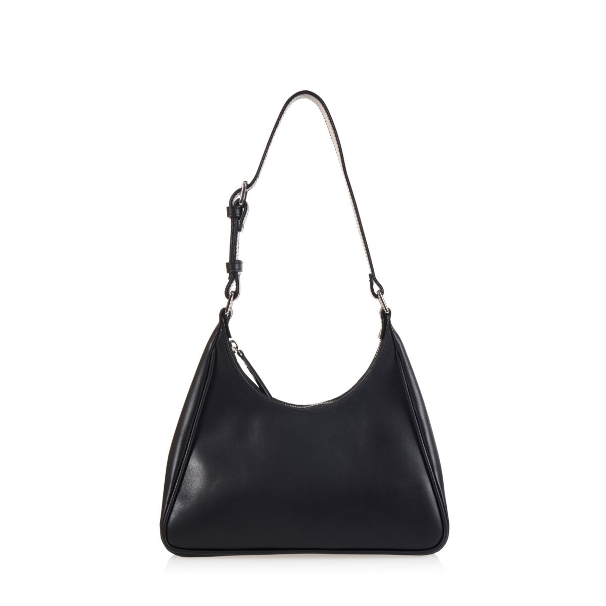 Joanna Maxham Prism Leather Hobo (Black Leather) - Black Leather