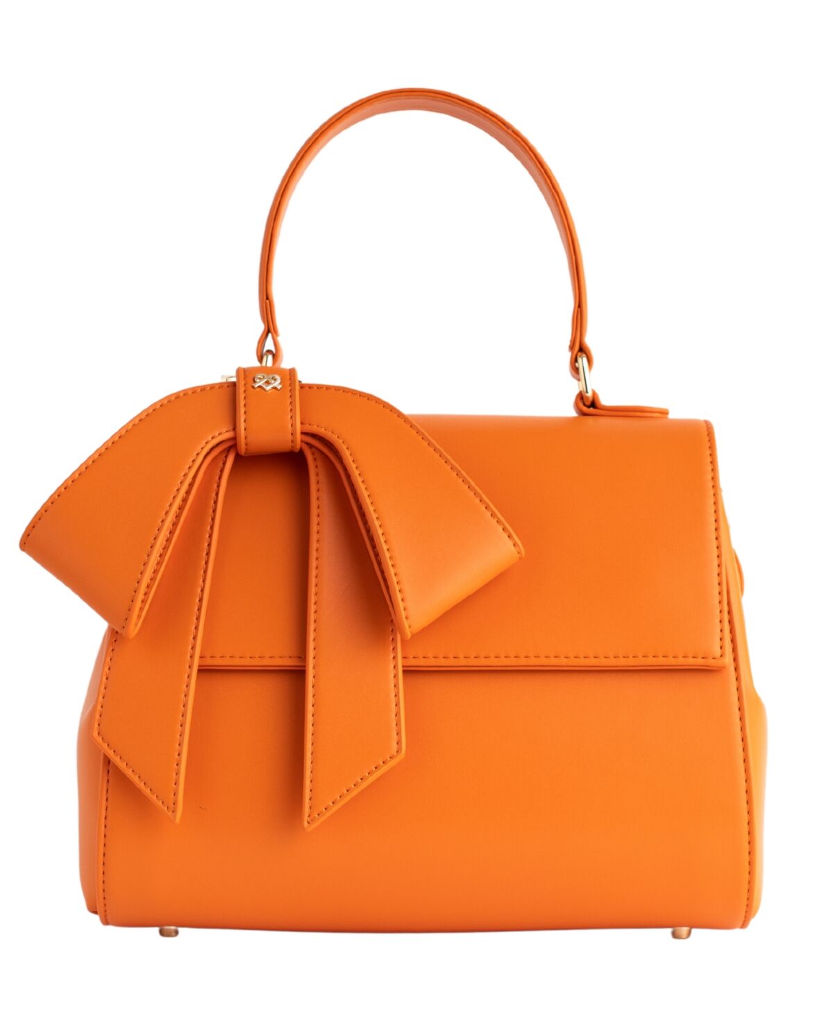 Gunas New York Cottontail Small Satchel Bag - Orange