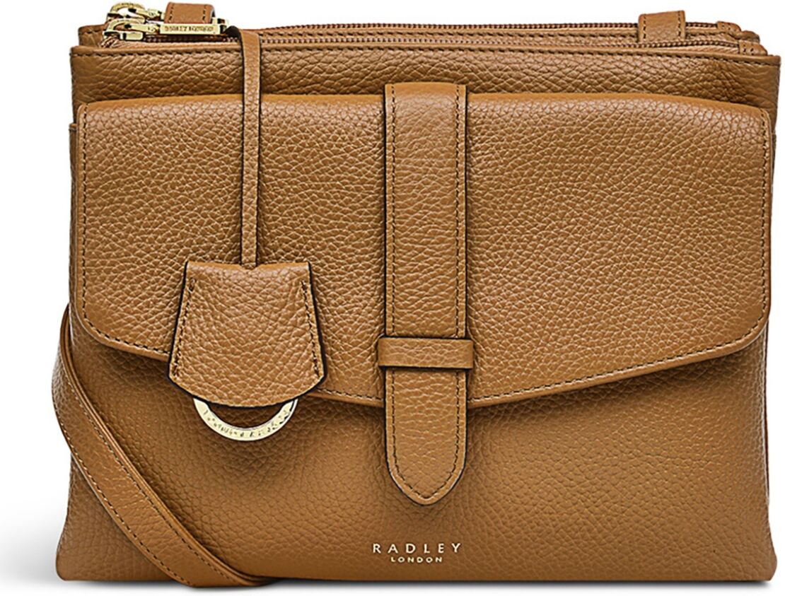 Radley London Foresters Drive Small Zip Top Crossbody Bag - Caramel