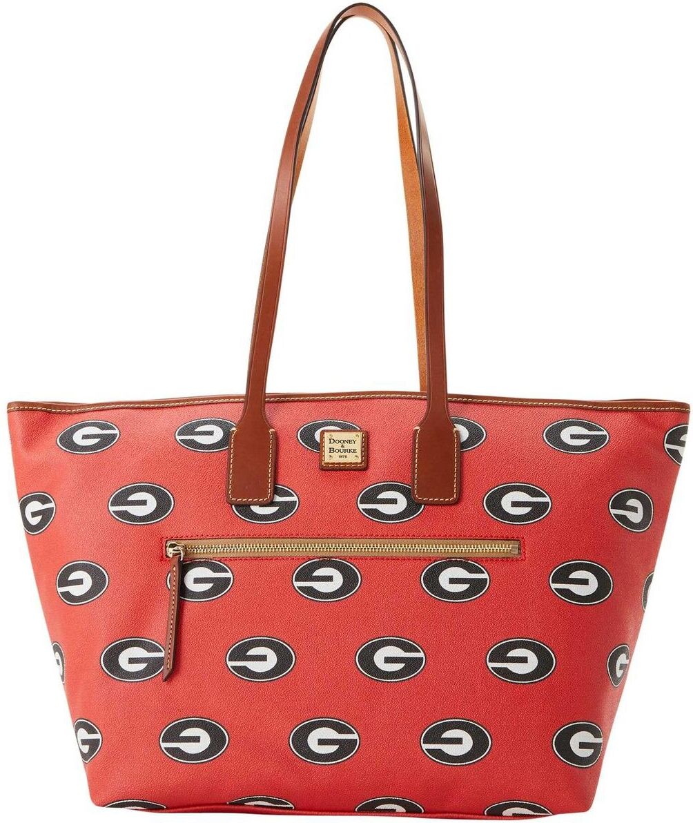 Dooney & Bourke Women's Dooney & Bourke Georgia Bulldogs Sporty Monogram Large Zip Tote Bag - Red