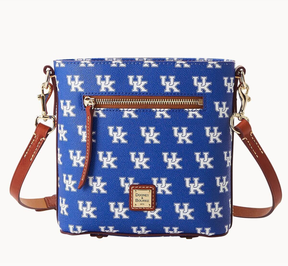 Dooney & Bourke Women's Dooney & Bourke Kentucky Wildcats Signature Small Zip Crossbody Handbag - Royal